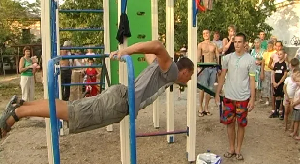 Новый гимнастический комплекс появился в Инкермане