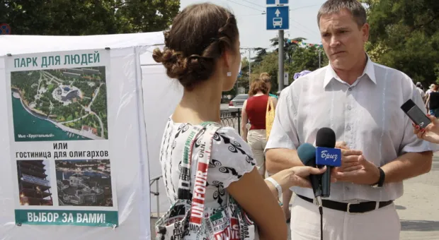 Комментарий Вадима Колесниченко о застройке мыса Хрустальный