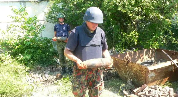 В Севастополе на металлолом сдают... снаряды?