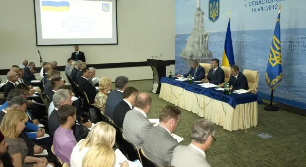 Виктор Янукович: Севастополь на правильном пути