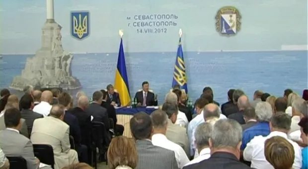 Виктор Янукович: Севастополь на правильном пути