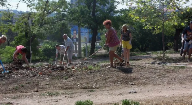 Субботник, пикет и предвыборные страсти ОСН «Ульяновские Дворы».