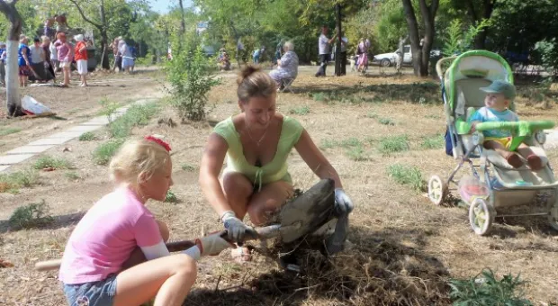 Субботник, пикет и предвыборные страсти ОСН «Ульяновские Дворы».