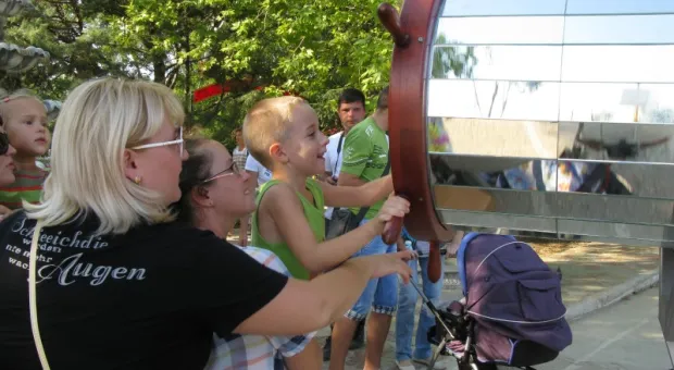 В Севастополе установлен еще один рекорд Украины: самый большой калейдоскоп