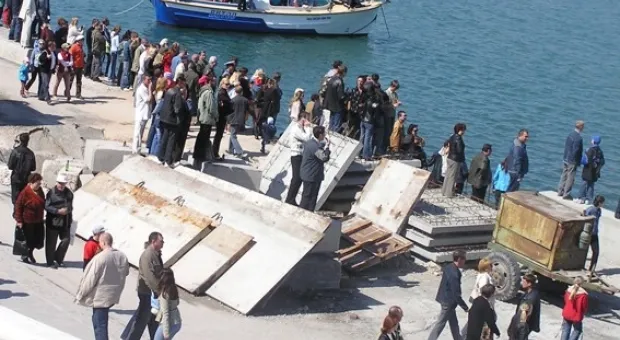 Севастополь встретил Лужкова с восторгом (ФОТО)