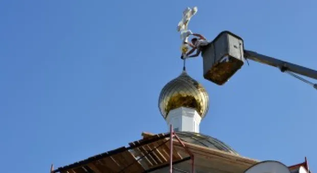 Строительство храма Святителя Луки практически завершено