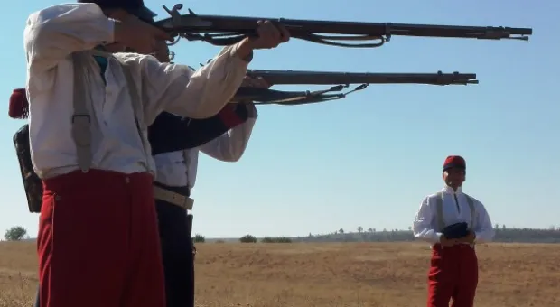 В Севастополе открылся пятый Международный военно-исторический фестиваль «Альминское дело 2012»