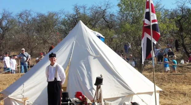 В Севастополе открылся пятый Международный военно-исторический фестиваль «Альминское дело 2012»