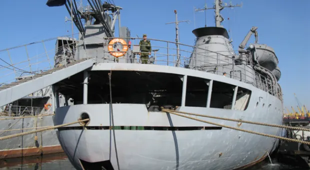 Вспомогательные суда Черноморского флота направились из Севастополя в Средиземное море