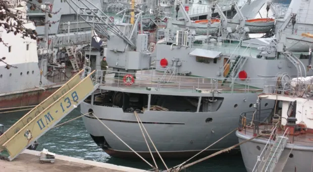 Из воюющей Сирии в Севастополь вернулась плавмастерская ПМ-138