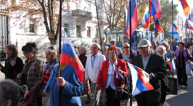 В Севастополе День народного единства пророссийские силы впервые отметили вместе