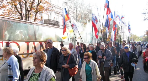 В Севастополе День народного единства пророссийские силы впервые отметили вместе