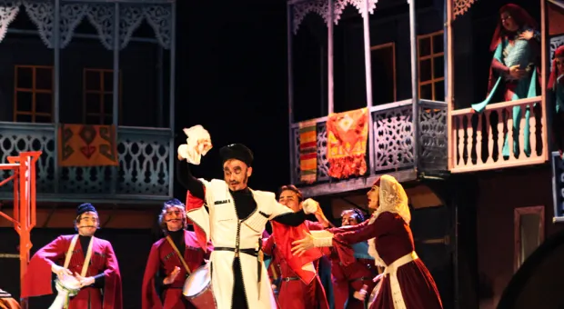 Музыкальный водевиль «Ханума» впервые прошел на сцене УКИЦ