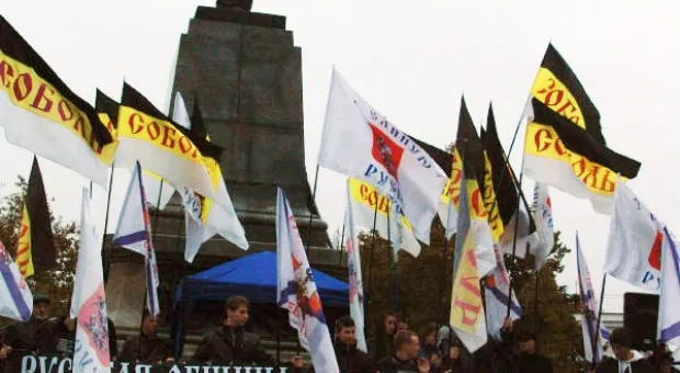 В центре Севастополя прошел митинг «Правда и ложь о голодоморе»
