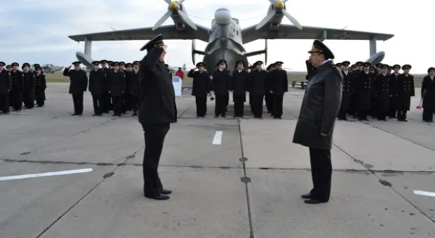 На Черноморском флоте отметили столетие авиационного гарнизона Кача