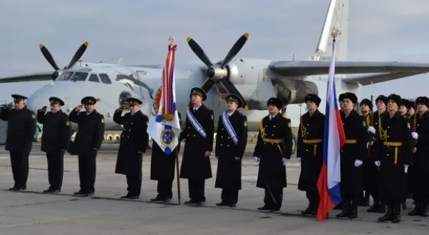 На Черноморском флоте отметили столетие авиационного гарнизона Кача