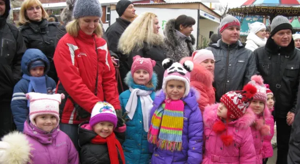 В детском городке «Лукоморье» открыли Южную резиденцию Деда Мороза