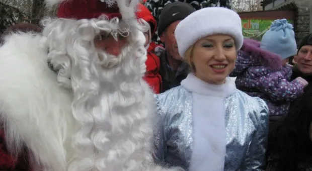 В детском городке «Лукоморье» открыли Южную резиденцию Деда Мороза