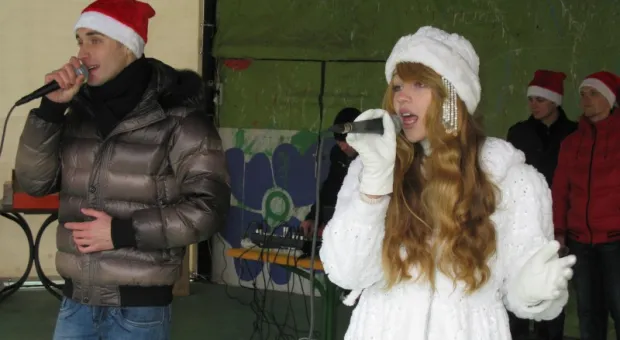 В детском городке «Лукоморье» открыли Южную резиденцию Деда Мороза