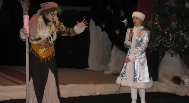 В детском городке «Лукоморье» открыли Южную резиденцию Деда Мороза