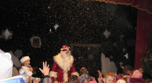 В детском городке «Лукоморье» открыли Южную резиденцию Деда Мороза