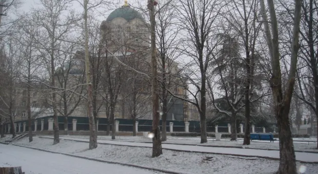 9 января. Первый севастопольский снежок