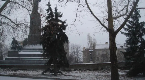 9 января. Первый севастопольский снежок