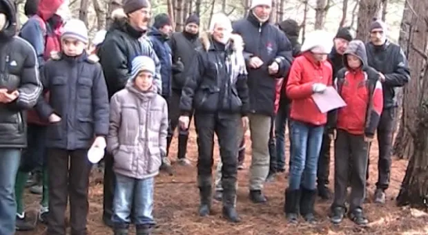 На Рождество в Ласпи съехалась элита ориентировщиков Украины и России