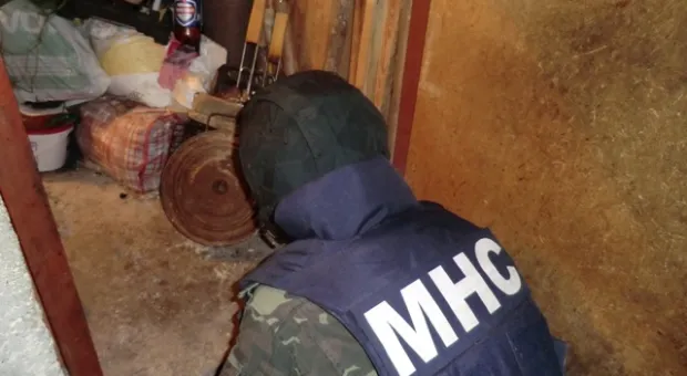 Севастополец принес к себе домой противотанковую мину, которая находилась на боевом взводе