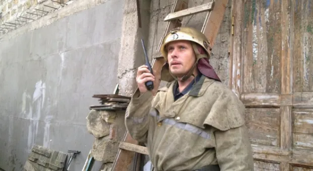 В Севастополе сгорел частный дом на улице Александера