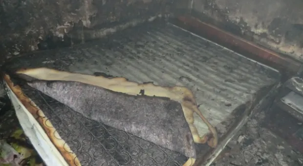 В центре Севастополя сгорела квартира В центре Севастополя сгорела квартира