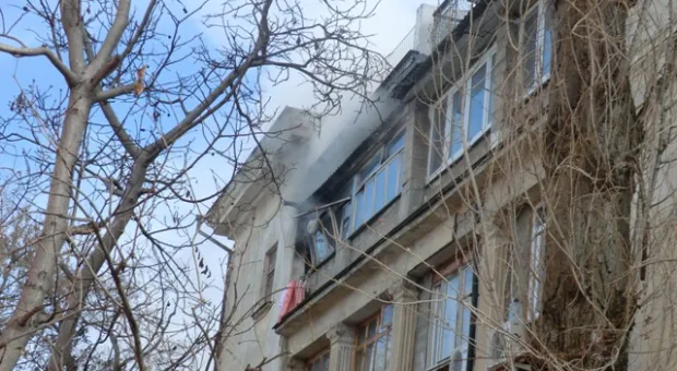 В центре Севастополя сгорела квартира В центре Севастополя сгорела квартира