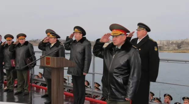 В Севастополе с рабочим визитом побывал министр обороны РФ генерал армии Сергей Шойгу