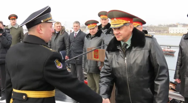 В Севастополе с рабочим визитом побывал министр обороны РФ генерал армии Сергей Шойгу