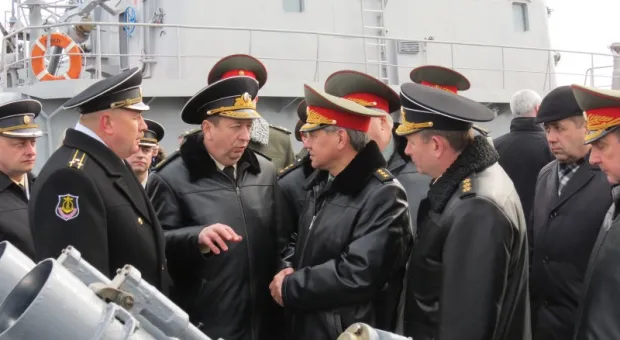 В Севастополе с рабочим визитом побывал министр обороны РФ генерал армии Сергей Шойгу