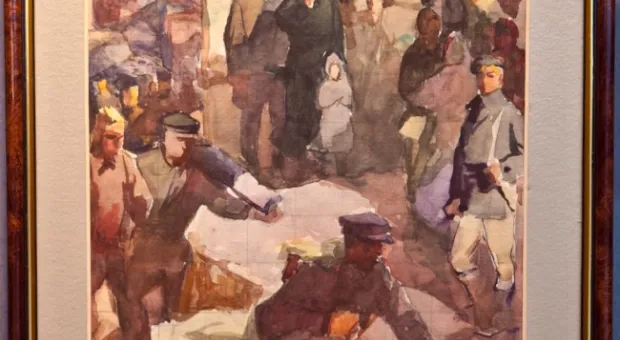 Ко Дню защитника Отечества в Севастополе открылась тематическая выставка А. Сухоруких