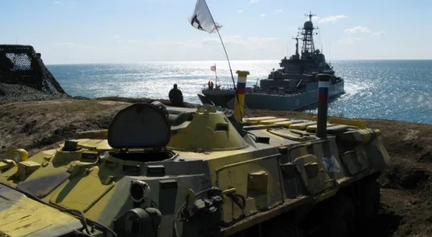 У морских пехотинцев ЧФ начался полевой выход