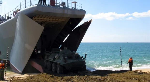 У морских пехотинцев ЧФ начался полевой выход