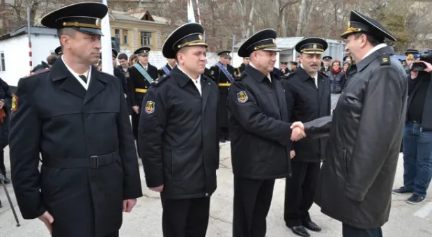 В Севастополе торжественно встретили корабли и суда, принимавшие участие в учении Черноморского флота