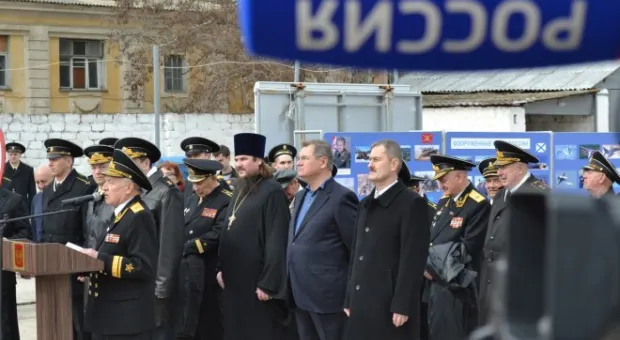 В Севастополе торжественно встретили корабли и суда, принимавшие участие в учении Черноморского флота