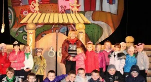 17 апреля ТБМ представил юным зрителям Балаклавы спектакль «Небылицы в лицах»