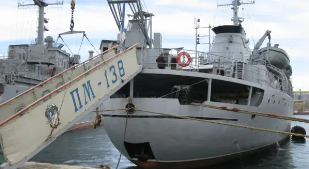 Плавмастерская Черноморского флота вошла в Средиземное море