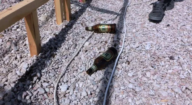 Сход на пляже Парка Победы. Суббота. Сносы продолжились демонтажами. Хроника событий через беспристрастный объектив.