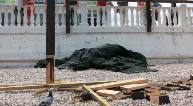 Сход на пляже Парка Победы. Суббота. Сносы продолжились демонтажами. Хроника событий через беспристрастный объектив.