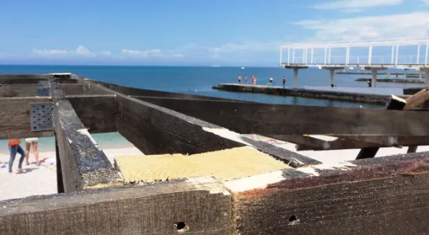 Сход на пляже Парка Победы. Суббота. Сносы продолжились демонтажами. Хроника событий через беспристрастный объектив.