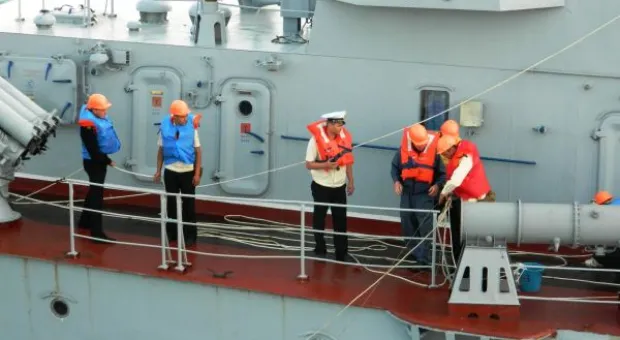 Корветы «Тернополь» и «Хмельницкий» во взаимодействии с морской авиацией в Чёрном море отработали ряд учебно-боевых задач