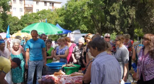 Продовольственные ярмарки добрались до ул. Горпищенко