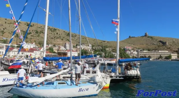 В Севастополе прошло яхтенное ралли «Морское перо – 2013»