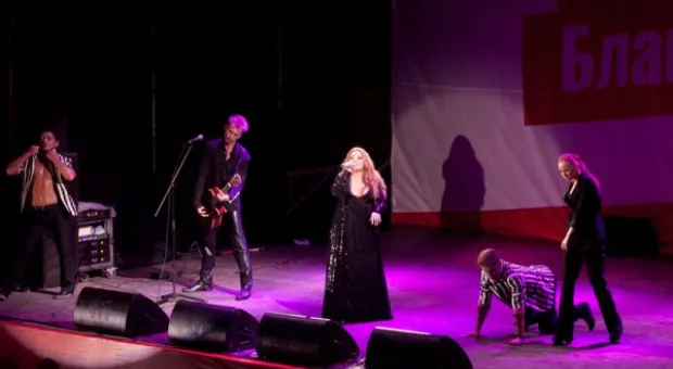 В Севастополе прошел концерт Натальи Могилевской