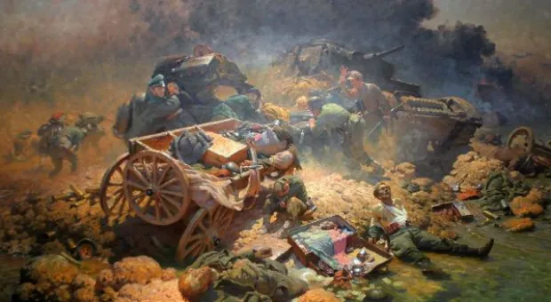 В Севастополе открылась выставка одной картины - «Херсонесский тупик»